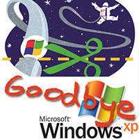 Windows XP. Goodbye!